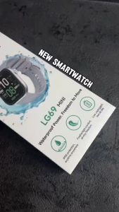 WISELION LG69 MINI Smartwatch - Vivid 1.83" HD Display - Seamless Android/iOS Integration - Comprehensive Sport & Health Monitoring - LeFun Powered