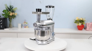 5 IN 1 Stand Mixer with Juicer 1900W Dough Mixer Blender Heavy Duty Original Multifunctional Electric Mixer Meat Grinder Sausage Stuffer