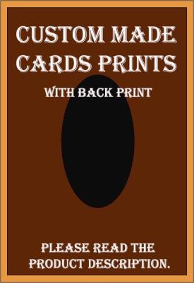 Trading Card Game Sold per piece (Proxy card w/ back print)