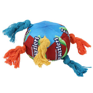 DY Loving Pet Toy Rainbow Candy Ball for Dogs Teeth Grinding Biting Toys