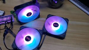 Quạt Tản Nhiệt Fan Led RGB Coolmoon X1 - Đồng Bộ Hub