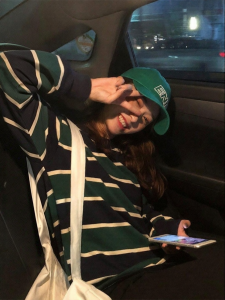 imimtuan | Áo Hoodie Nữ Phong Cách Retro Sọc Dễ Thương Đa Năng