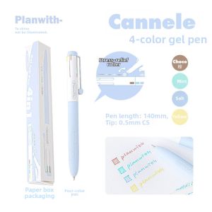 XINGLI | Transparent Four-Color All-In-One Pen Quick Drying