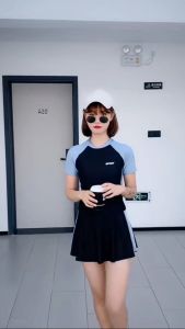 [Wave] Ready Stocks Small Fresh Style swimming suit women swimsuit for women set swimsuit for women plus size swimsuits for women swimsuits for women 2 piece 泳衣女装 显瘦 大码 swimming suit women 2 piece swimsuit for women