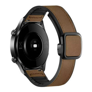 Leather silicone strap for Huawei Watch GT 4 41mm and 46mm bracelet for Huawei GT4 GT3 Pro GT2 Samsung 22mm Watch Band