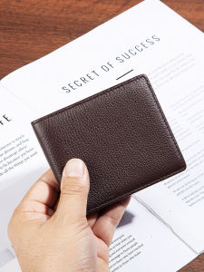 MEIFEI | Bifold Photo Card Multiple Slots Thin Small Mens Wallet