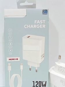 Charger OPP Reno 9 120W Super Vooc Fast Charger Support Fast Charging