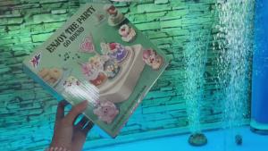 Đồ Chơi Đế Xoay Bánh Sushi Tự Động Có Nhạc Cho Hộ Gia Đình Nhỏ Trưng Bày Món Tráng Miệng Đám Cưới Sinh Nhật Trang Trí Tiệc Quà Tặng