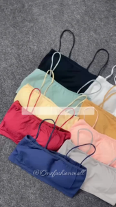 Onefashionmall Bra Kemben Fashion Wanita Tanpa Kawat Bahan Halus Sporty BH GYM Fitnes BR018