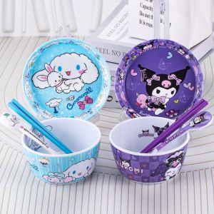 Anti-Fall Cartoon Bowl Child Dinnerware Set Baby Food Bowl Home Dining Restaurant Baby Special Use Cute Childrens Bowl