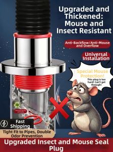 TAOSHI | Insect Prevention Odor Blocking Drain Pipe Seal Plug
