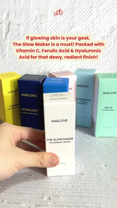 Maelove The Glow Maker 15% Vitamin C Serum – Oil & Fragrance Free Vitamin E & Ferulic Acid for Brightening Blemish Dark Spot Collagen Boosting Hydration Antioxidant Acne Prone & Sensitive Skin Safe