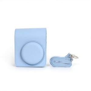 For Instax Mini 13 Camera Case PU Protective Case Trave Bag for Fujifilm Film Camera Bag with Shoulder Strap Birthday Gift
