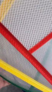 Map Plastik Resleting Jaring Zipper Bag File F4 Tas Dokumen