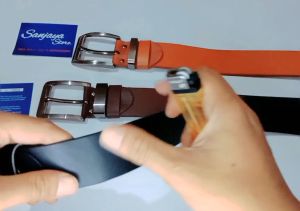 Sabuk/Gesper/Ikat Pinggang Pria 100% Kulit Garut