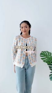 ELYCLOTH | REBECCA CARDIGAN | CARDIGAN RAJUT WANITA PREMIUM KNIT