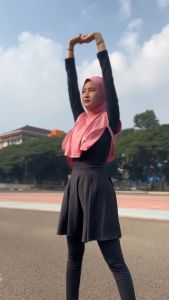 HIA Everywear Reezalin Sport Hijab Instan Antem Bahan Slim Spandex Premium