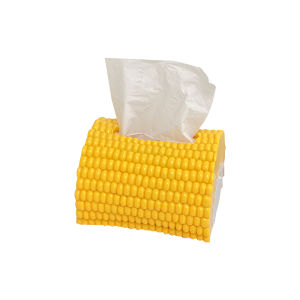 การ์ตูนความคิดสร้างสรรค์ข้าวโพดกล่องกระดาษจําลองข้าวโพดกล่องกระดาษทิชชูห้องนั่งเล่นตกแต่งโต๊ะรับประทานอาหารมัลติฟังก์ชั่ตกแต่งบ้าน