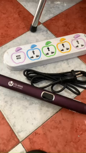 Máy duỗi tóc sử dụng 2 dòng điện bảng nhỏ 6699