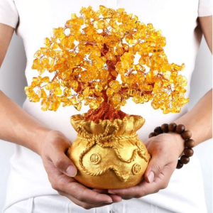 CHIZHIDU | Wealth Attracting Crystal Money Tree Ornament