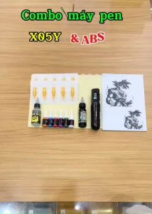 Combo máy pen liền pin tích điện với đầy đủ phụ kiện để làm việc