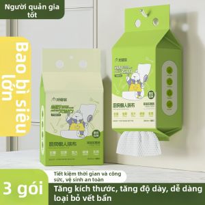 HAOGUANJIA | Giấy Thấm Dầu và Chống Nước Treo Bếp
