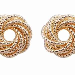 Round Vintage Stud Earrings for women big earring fashion jewelry statement earrings