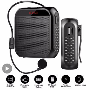 Loud Sound Megaphone Bullhorn Audio Amplifier Loudspeaker System Speaker Amplified USB Voice Microphone Megafon Teachers Speech