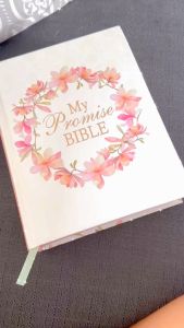 KJV My Promise Bible (White/Pink Hardcover) - Creative Journaling & Coloring Bible for Girls Over 500 Scripture Illustrations King James Version Women