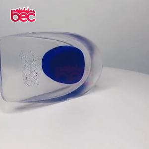 [BEC] Bantalan Tumit Silikon Reuseable 1 Pasang | Silikon Tumit Kaki | Insole Gel Silicone Tumit