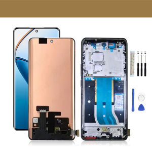 หน้าจอ OLED 6.7 นิ้ว สำหรับ Oppo Realme 12 Pro LCD RMX3842 จอแสดงผลระบบสัมผัสพร้อมชุดดิจิไทเซอร์ สำหรับ Realme 12 Pro Plus RMX3840 อะไหล่ทดแทน