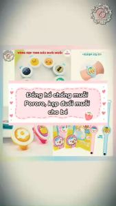 Vòng đeo chống muỗi Pororo kẹp đuổi muỗi Bikit Guard cho bé