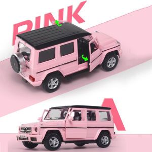 1:36 Nissan Pink Car Models Bentley Benz Alloy Die-casting Toy Cars With 2 Doors Opened Pull Back Function vehicle Toys For Kids