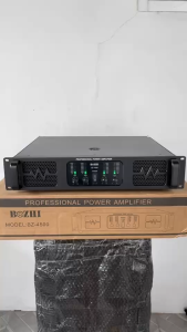 เพาเวอร์แอมป์ รุ่น BZ-4500 เครื่องขยายเสียง POWER AMPLIFIER 4CH 1250W x4 RMS เพาเวอร์แอมป์กลางแจ้ง (สำหรับขับ 15นิ้วได้ 8ดอก) หรือ 18นิ้ว 4ดอก