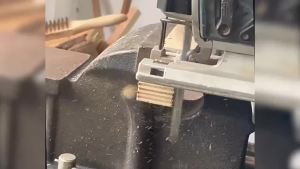 20pcs Jigsaw Blades Set T-Shaft HCS Assorted Jig Saw Blades for Wood Plastic and Metal Cutting Incl. Plastic Box forBlack