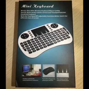 Wireless TV Remote Control Mini Keyboard Mouse i8 2.4Ghz Air Mouse with Touchpad Game Console Android TV Box Gaming Backlight