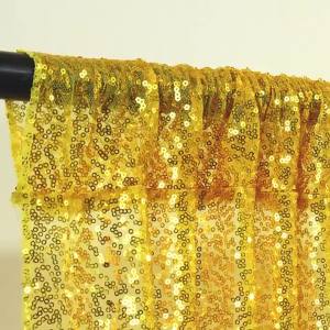 2FTx8FT Sequin Backdrop Curtains for Wedding Birthday Christmas Baby Shower Party Decoration Photographic Props Silver/Gold