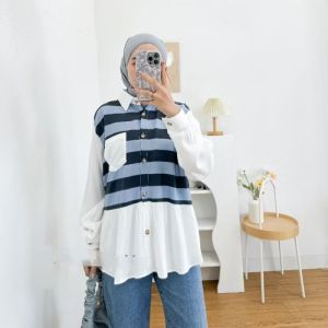 SAMIRA BLOUSE WANITA SALUR RAYON