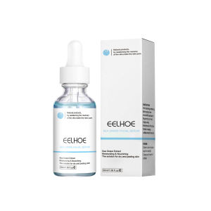 Eelhoe Sea Grape Hyaluronic Acid Anti-wrinkle Face Serum Moisturizing Whitening Firming Skin Care Sea Grape Moisturizing Facial Essence  Repairing Solution Hydrating Essence For Natural(30ml)