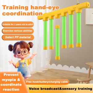 Eye Sick Hand Fast Grab Bar Game Fun Stick Toys Three Gears Adjustable Reaction Training Machine
