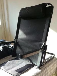 6 Positions Adjustable Bed Backrest Medical Lightweight Bed chair Back Rest Adjusted Folding Chair Backrest bed for stroke patient Support the elderly bed care suppliesparalyzed patient