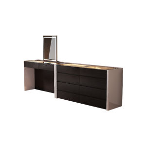 Luxury Bedroom Jewelry Cabinet Modern Display Drawer Chest