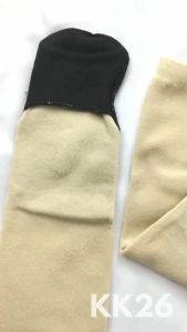 Nina Kaos Kaki Wudhu Cream Wanita Muslimah Bahan Spandeks Melar Murah