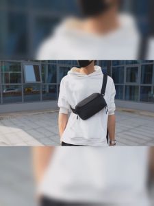 MARK RYDEN Lightweight mens chest bag single-shoulder crossbody bag mini phone case fashionable and casual holiday giftMR8712