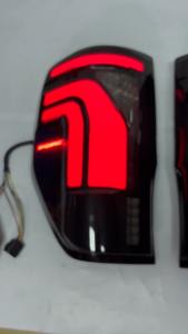 ไฟท้าย ฟอร์ด เรนเจอร์ FOED RANGER 2012-2021 ลายไหม่่ F150 LED ไฟหรี่วิ่ง สีสโมค