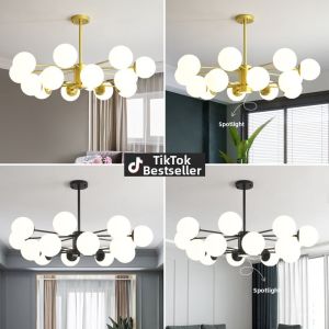 HAOJUESHIDENGSHI | Nordic Modern Simple Creative Pendant Light