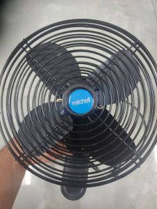 Quạt kẹp cánh sắt DC 12 - 24 vol đường kính 22 cm