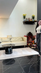 {Vải gold nhật}Quần Tây Ống Suông Rộng Cạp Cao Dáng Dài 100Cm vải đẹp tôn dáng co BIG SIZE.