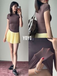 YOYO | Women Summer Thin Exercise Top Short Sleeve