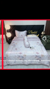 🕎LYOCELL120S🕎 Bộ Chăn Ga Gối Lyocell 120S Cao Cấp Nằm Thoáng Mát Chần Bông Lông Vũ _ Nemtot Bedding